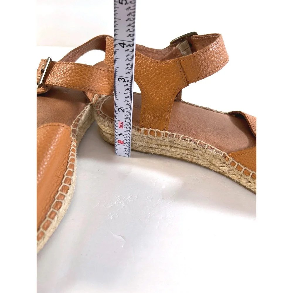 Soludos sandals construction visible