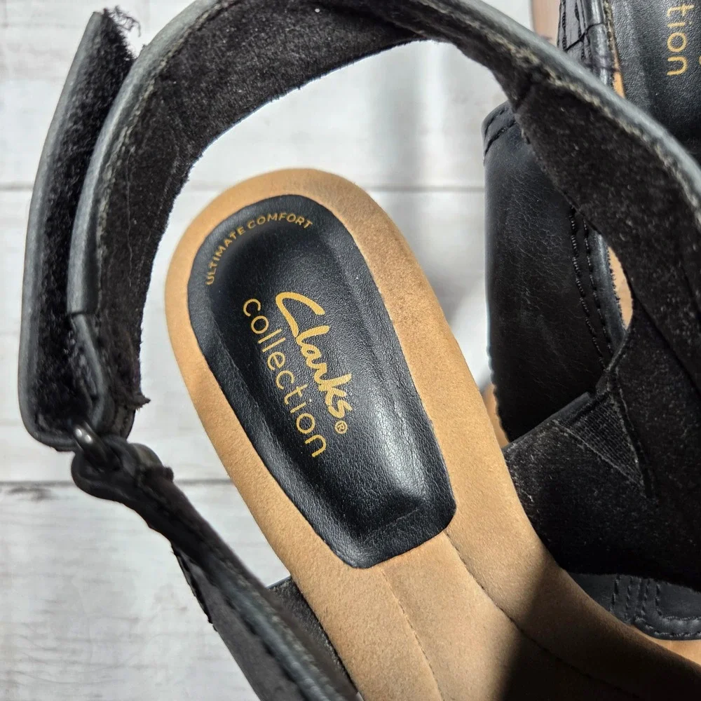 Clarks leather bit