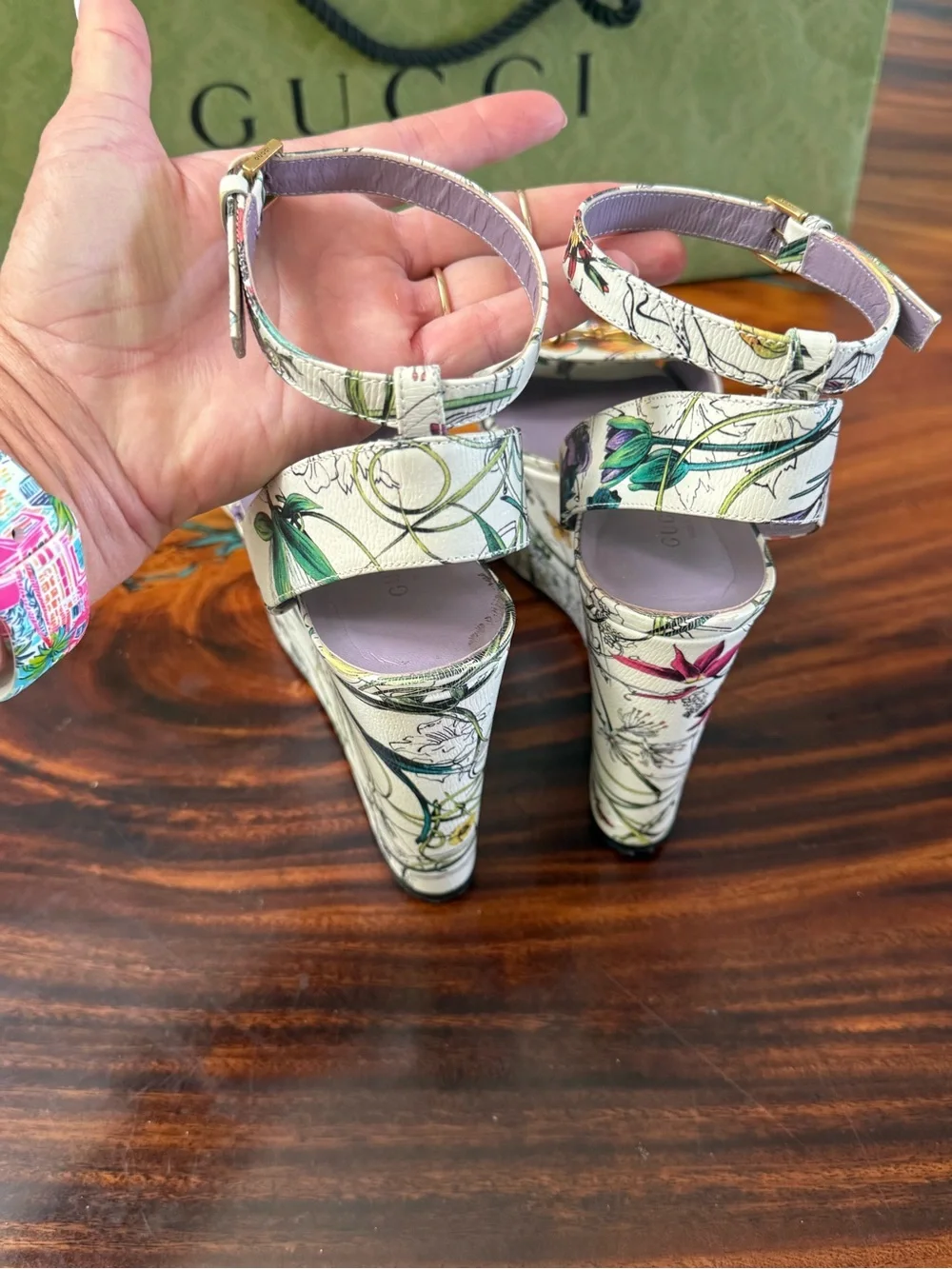 Gucci floral print