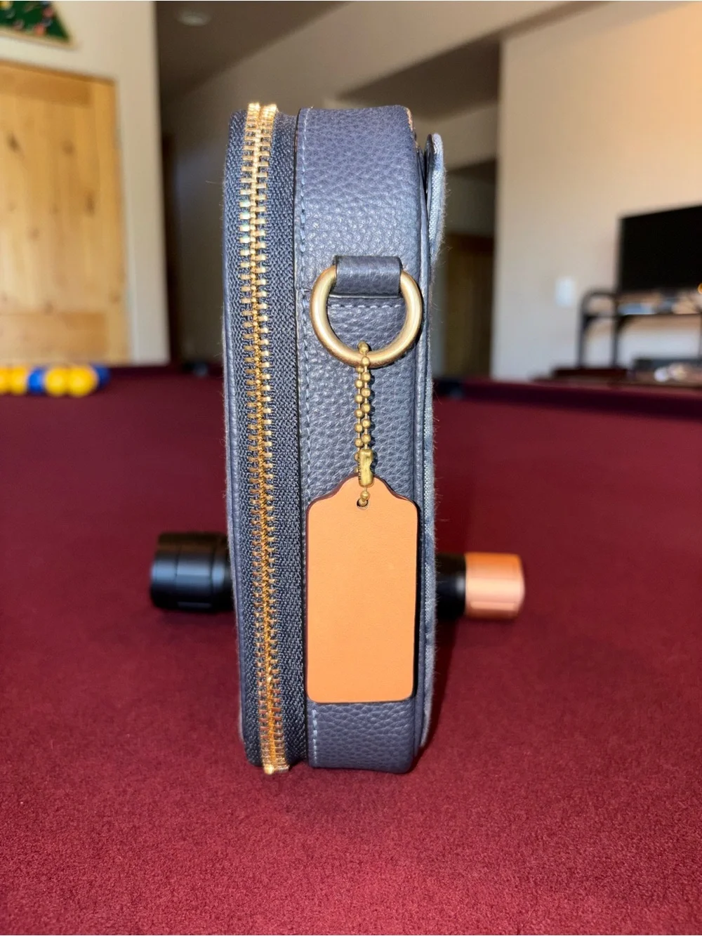 Coach small zip
