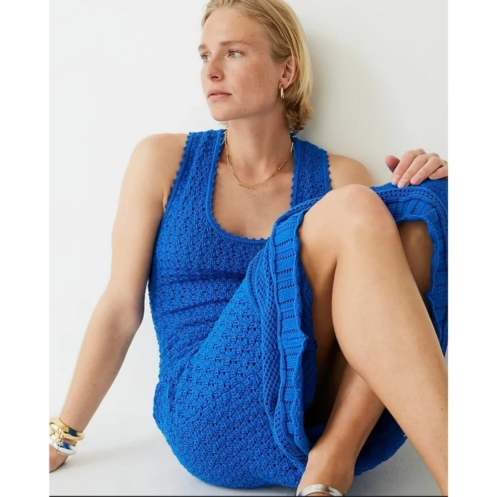 82. J.Crew Limited-edition crochet maxi sweater-dress