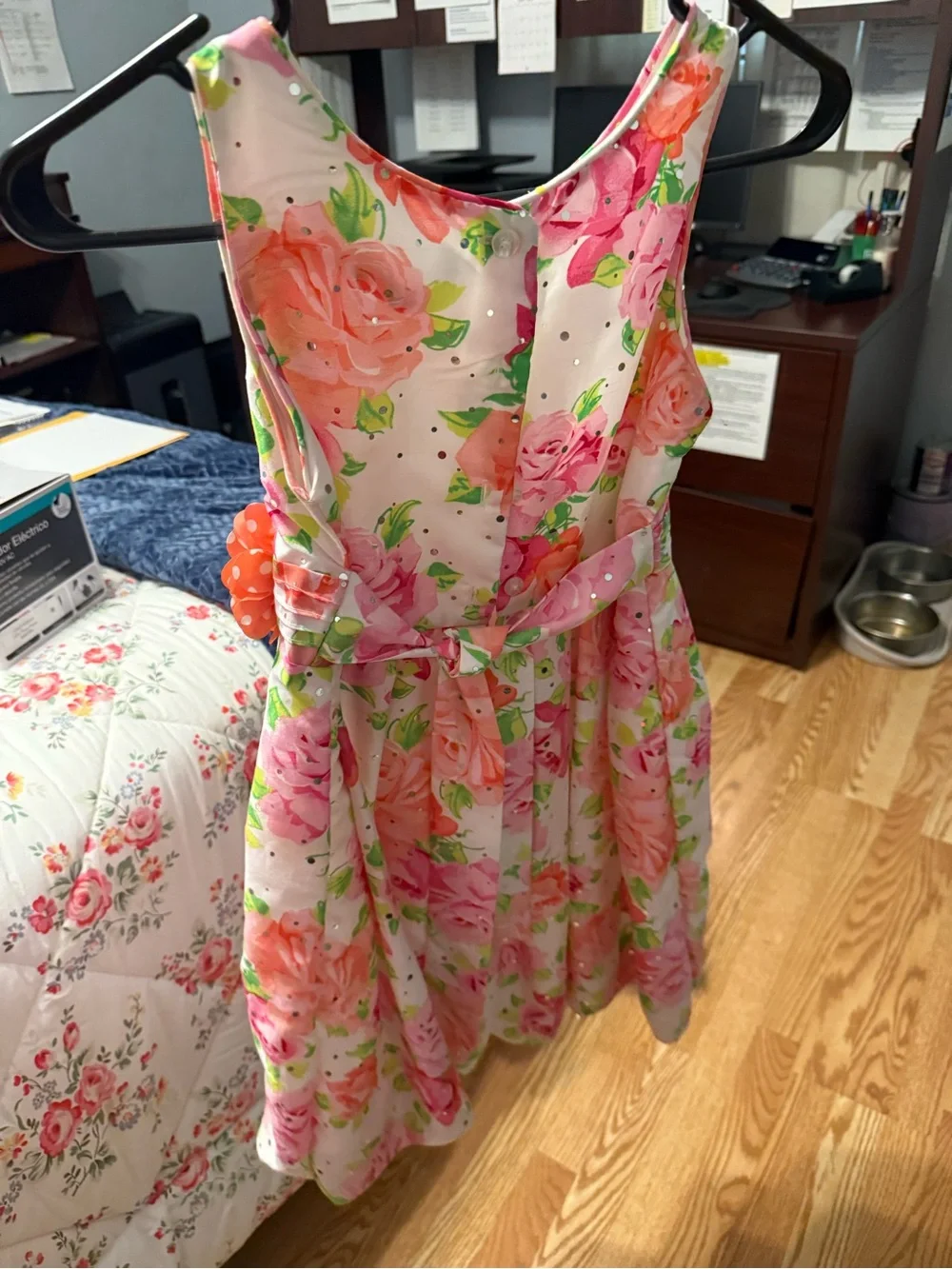 George sleeveless floral
