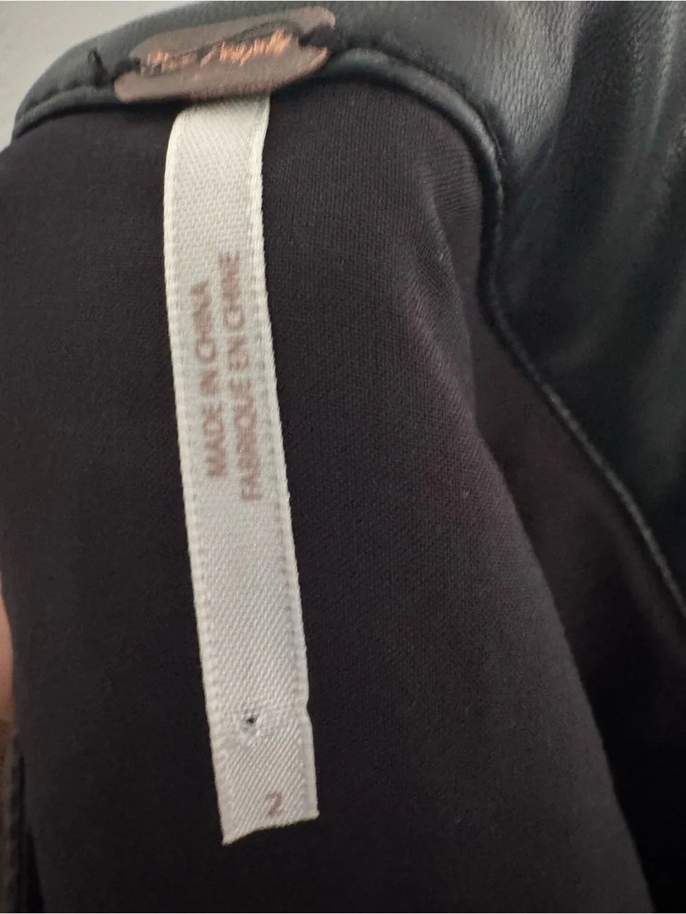 Free People sleek black
