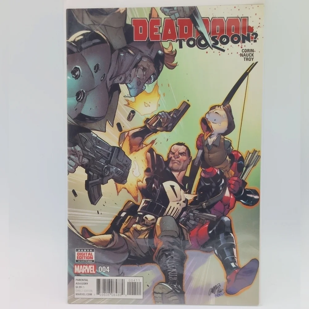 Marvel Deadpool Too Soon #4 Comic Book