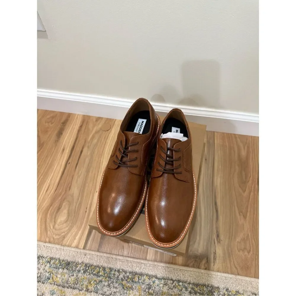 Madden NWT cognac V-Vanqus shoes sz 8.5