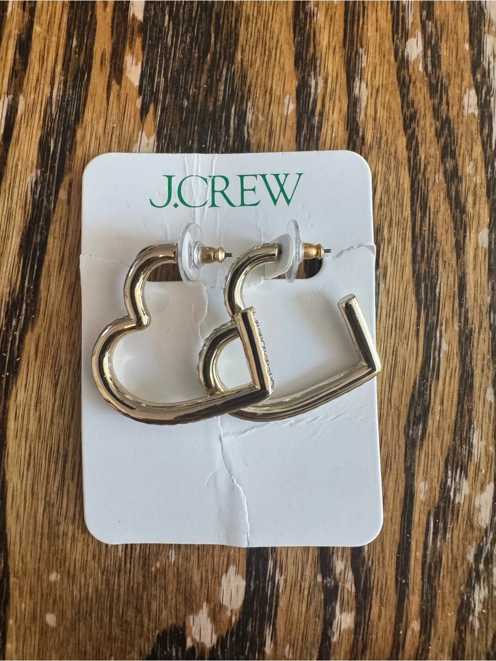 J. Crew gold earrings