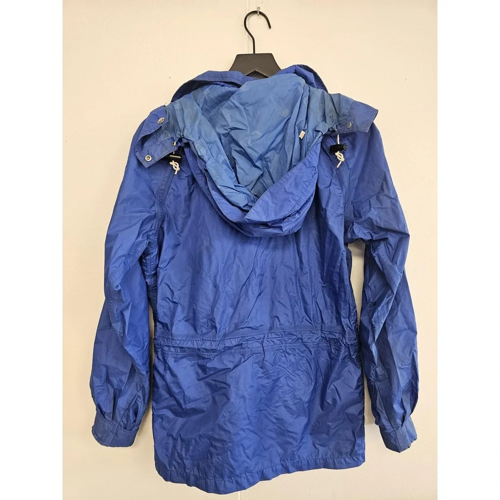 Vintage The North Face Jacket Mens Small Blue Gore-Tex Made in USA Hooded 90s‎