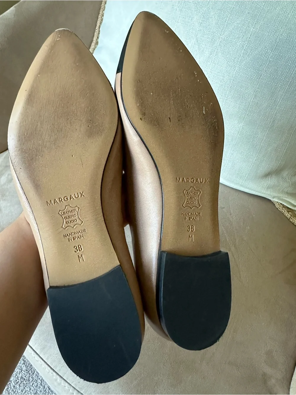 Margaux pointe flats