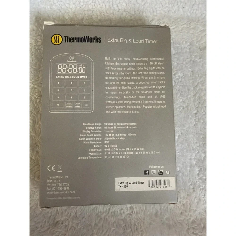 ThermoWorks smoke free