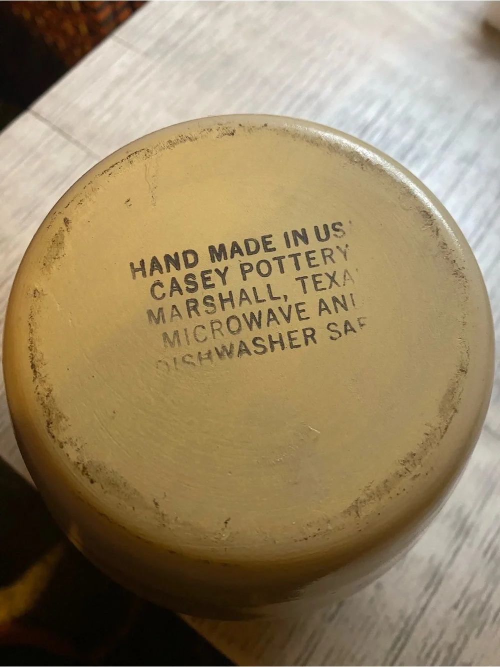 Casey Pottery add touch