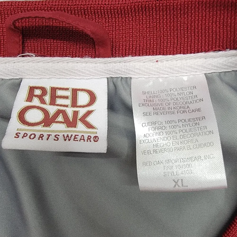 Red Oak vintage red