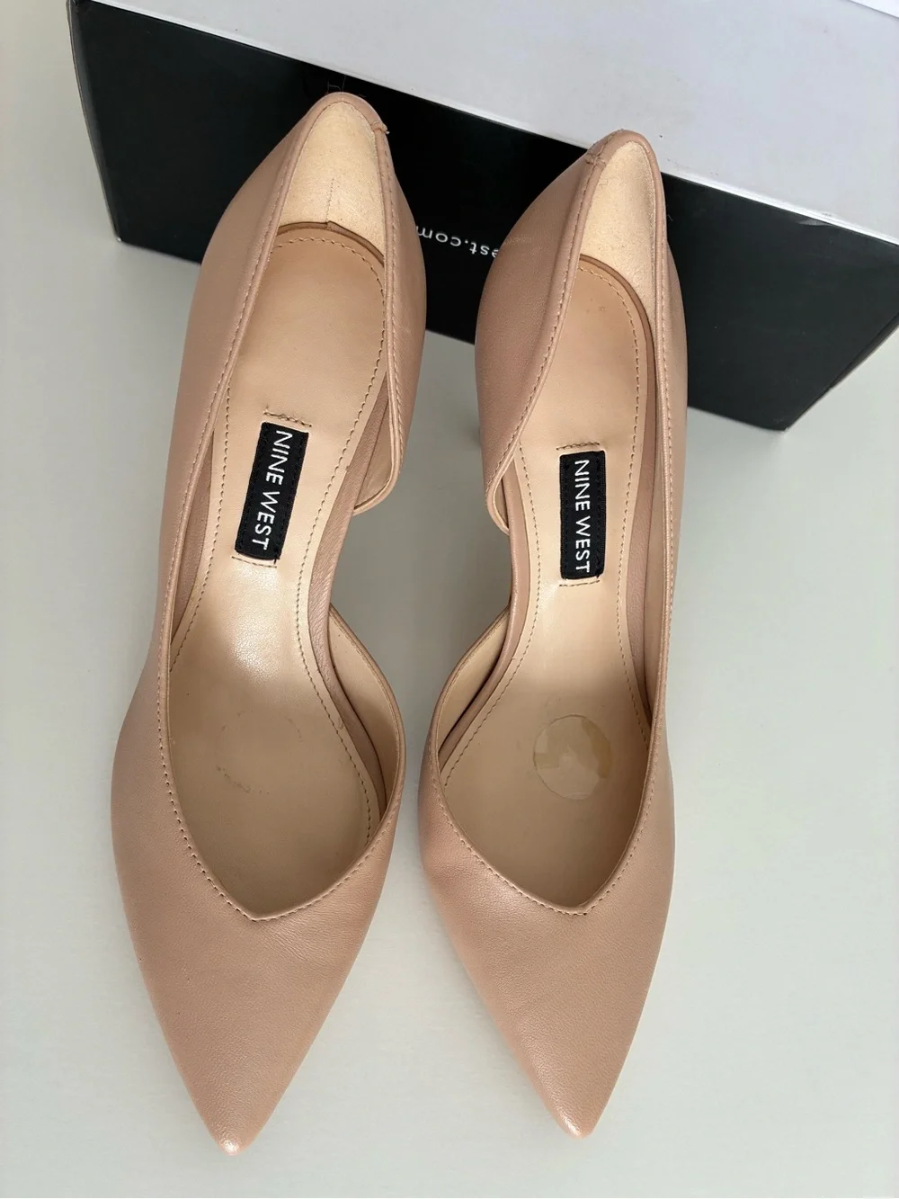 Nine West blush worn
