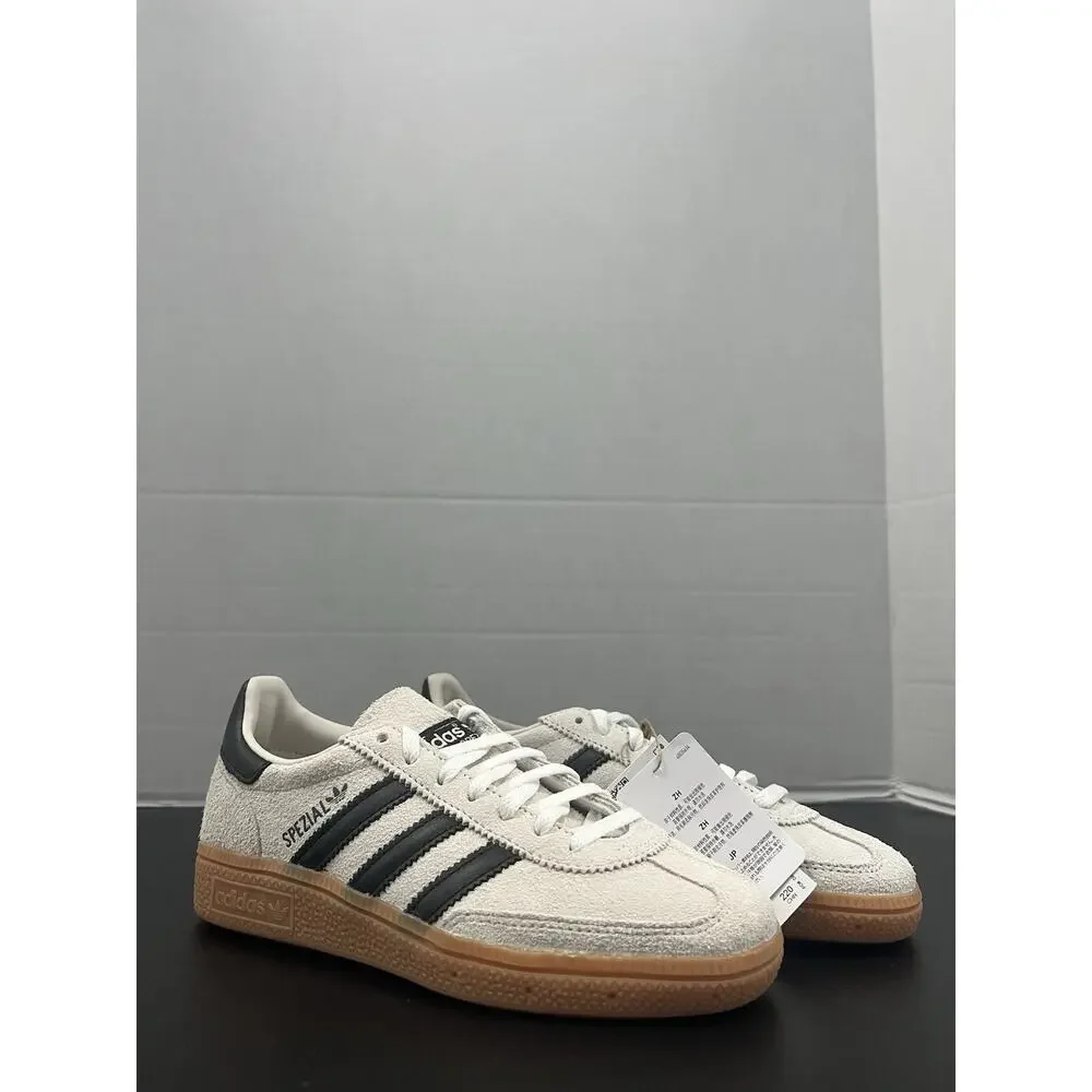 Adidas Handball Spezial Aluminium Black Gum IF6562 Size 8.5 Women Tan Suede