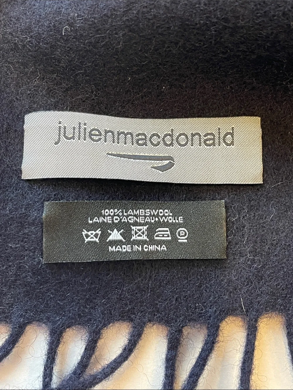 Julien McDonald soft navy