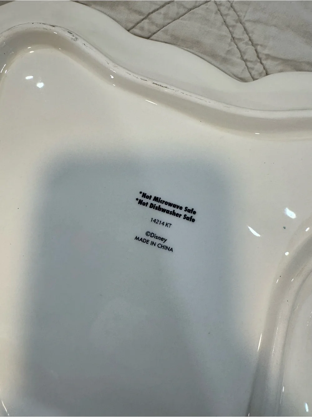 Disney branded ceramic