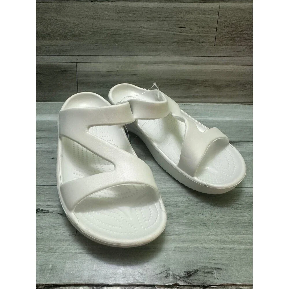Hounds Kids White Slide Sandals size 9/M