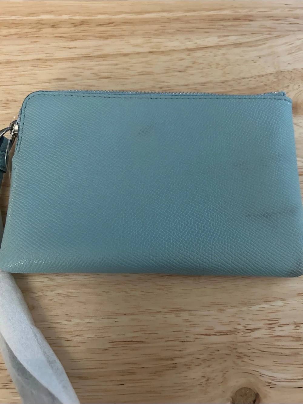 Coach zip wristlet