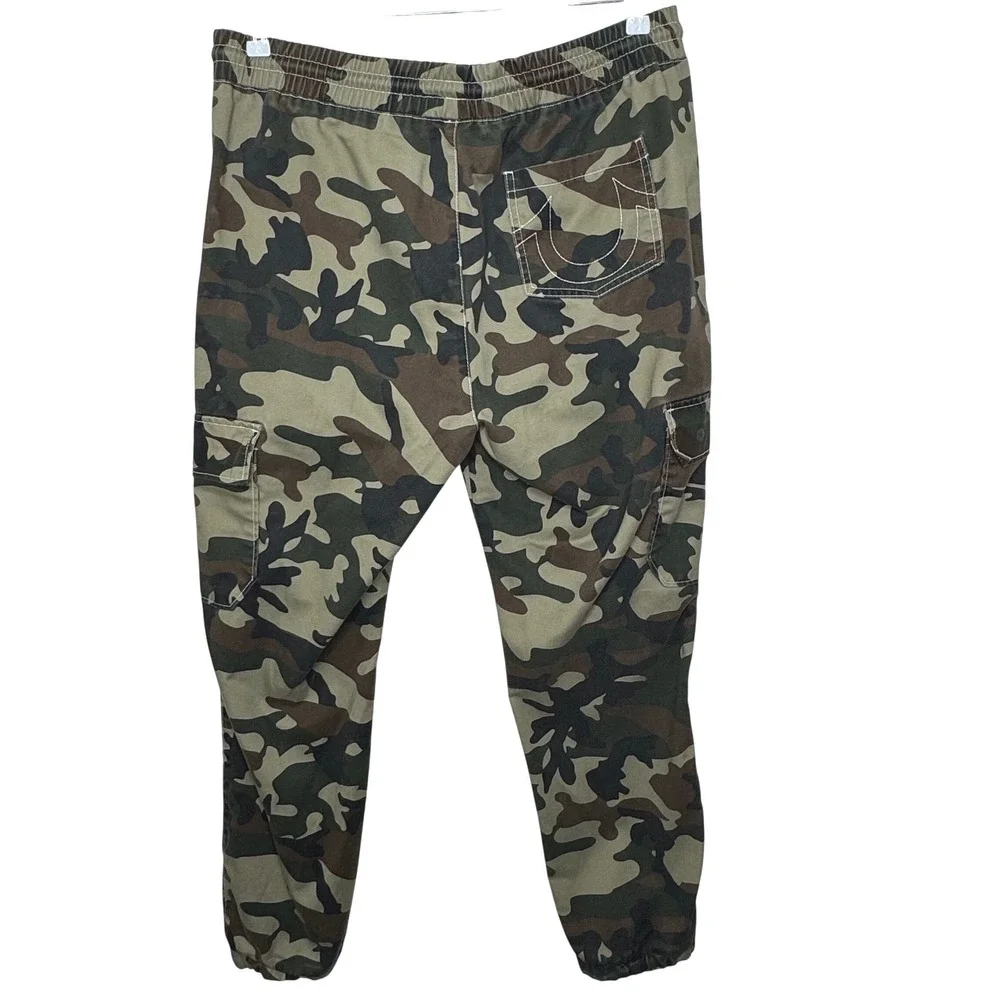 True Religion Camo Cargo SN Jogger‎ Hunting Pants Large