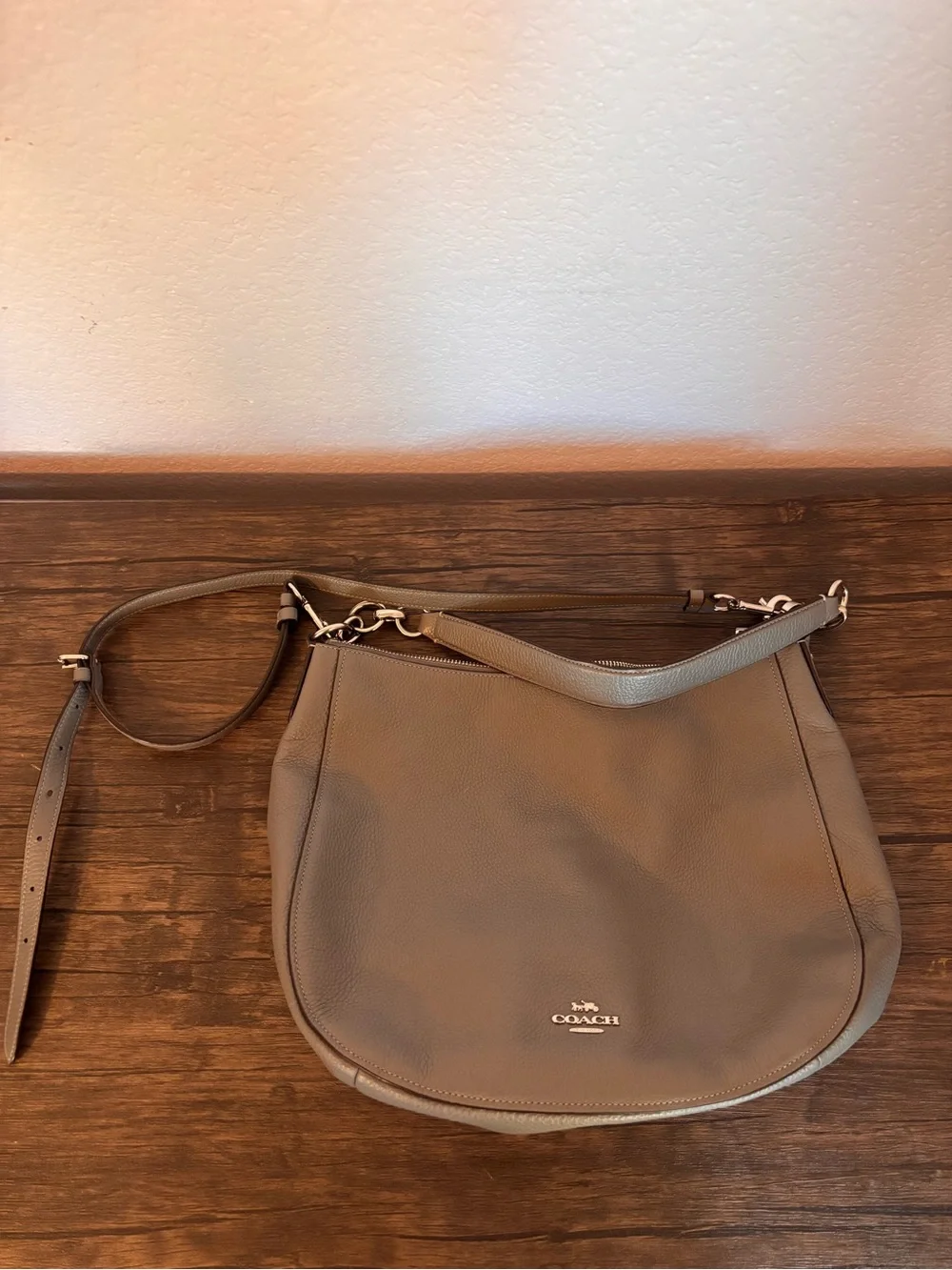 Coach Pebble Leather handbag