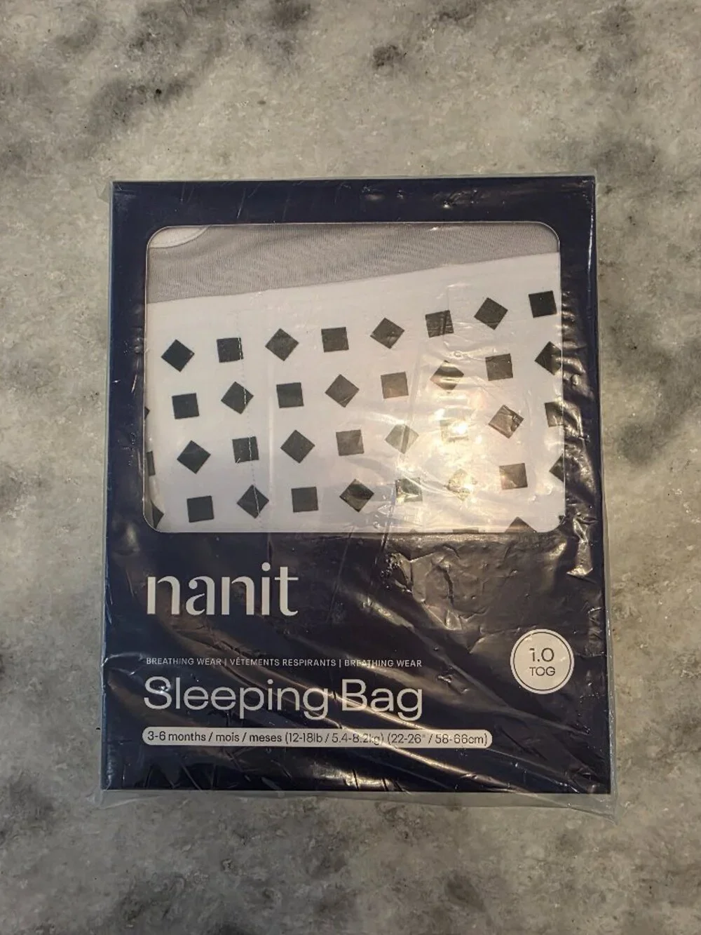 New Nanit Sleeping Bag 3-6 months