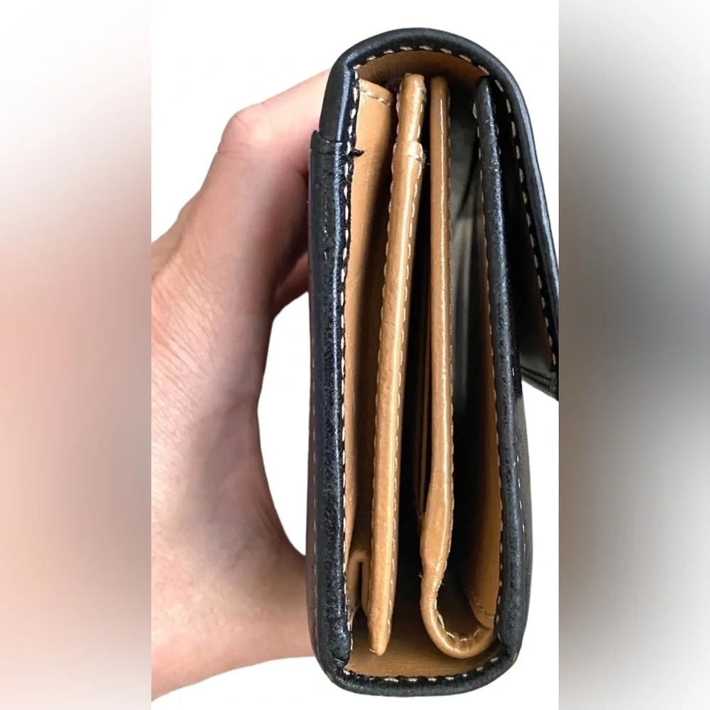 Beautiful Kate Spade Black Italian Leather Wallet