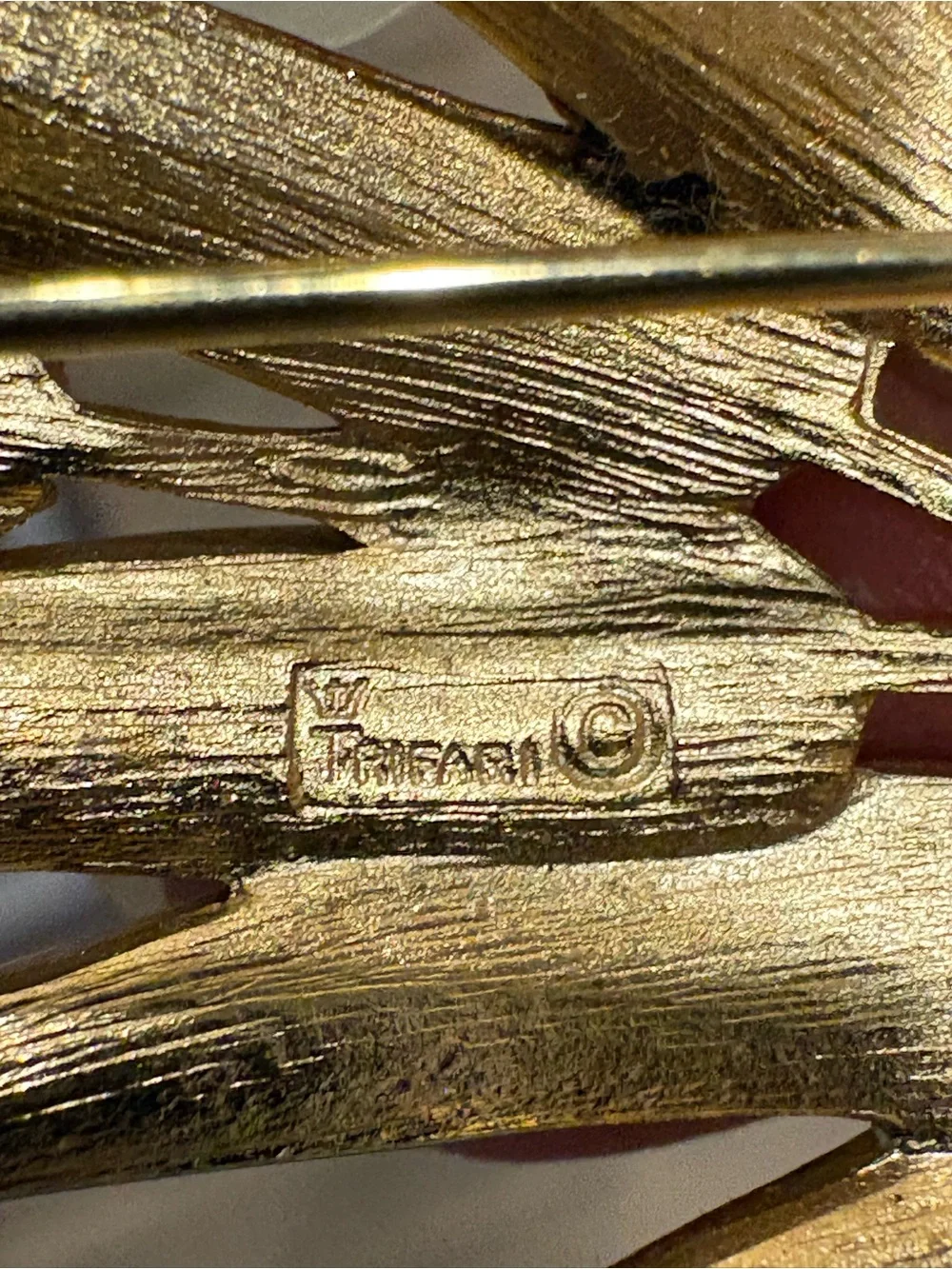 Crown Trifari jackets finish