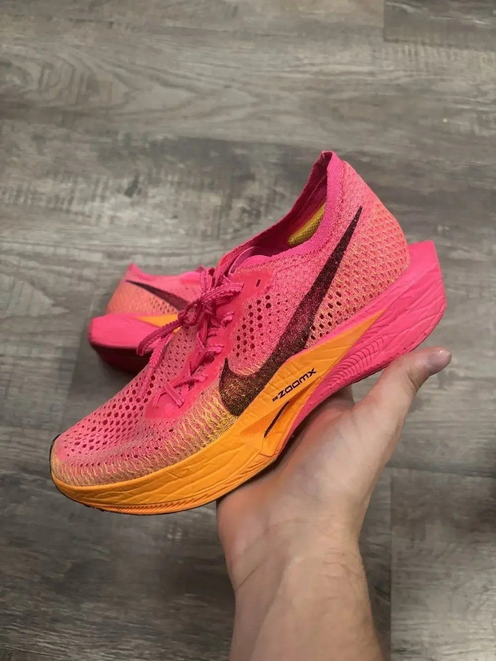 Size 7.5 - Nike ZoomX VaporFly Next% 3 Hyper Pink W