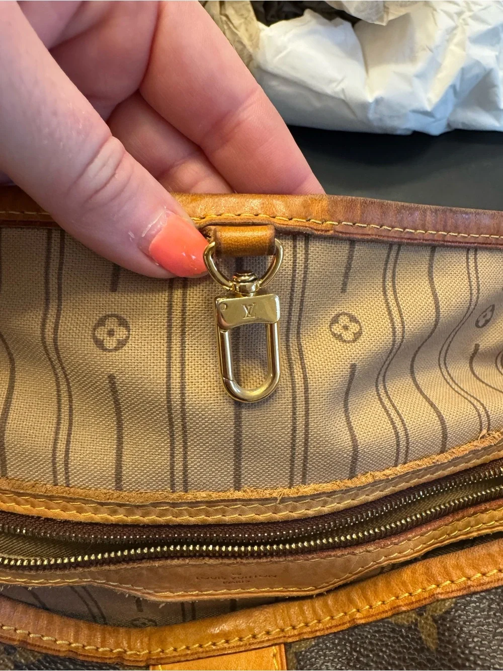 Louis Vuitton manufactured some