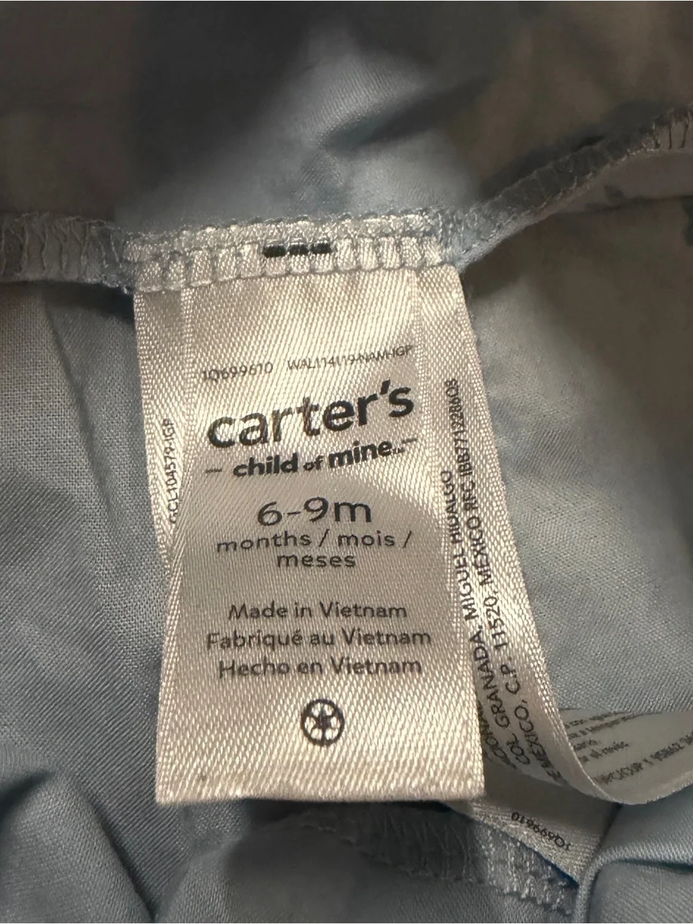 Carters four outfits