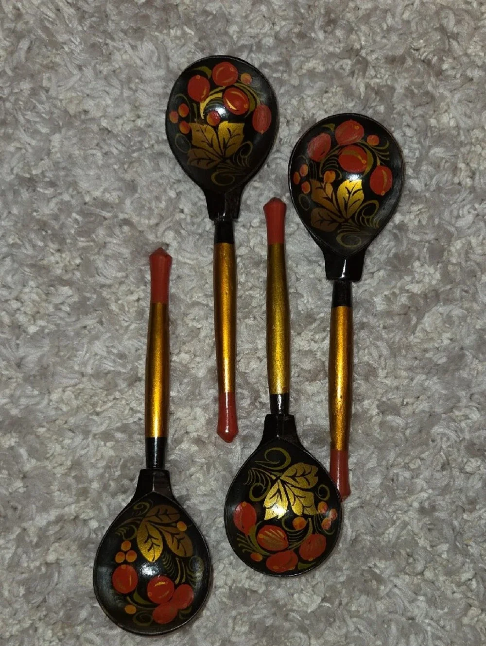 Khokhloma set vintage