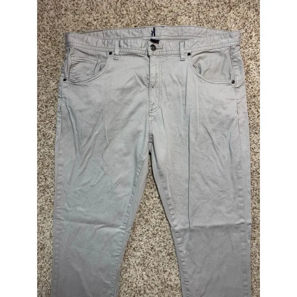 JOHNNIE-O Men's Stretch 5 pocket Tan/Khaki Jeans/Pants SIZE 38x32