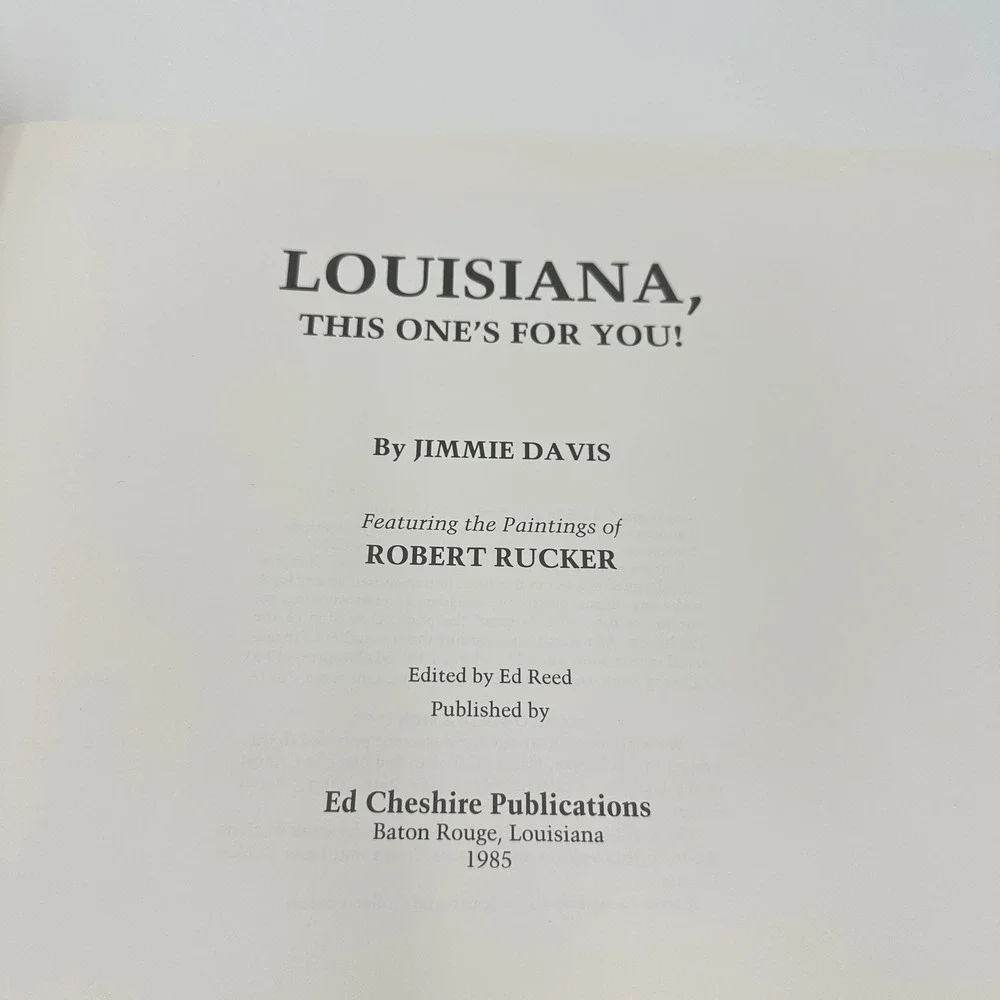 Ed Cheshire Publications hardcover first