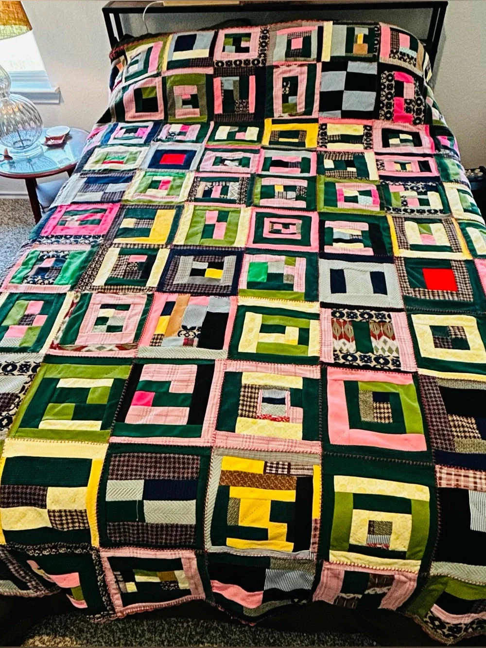 Handmade bold colorful