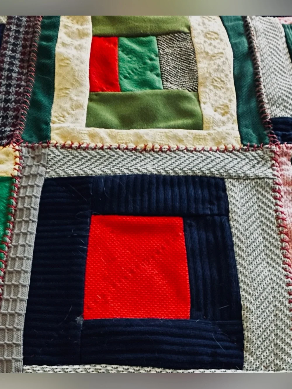 Handmade bold colorful
