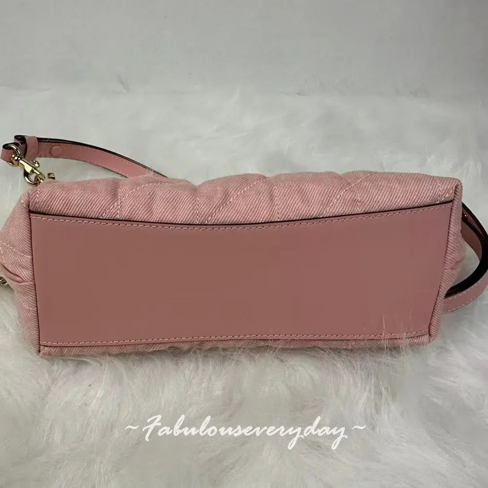 Coach quilted shoulder