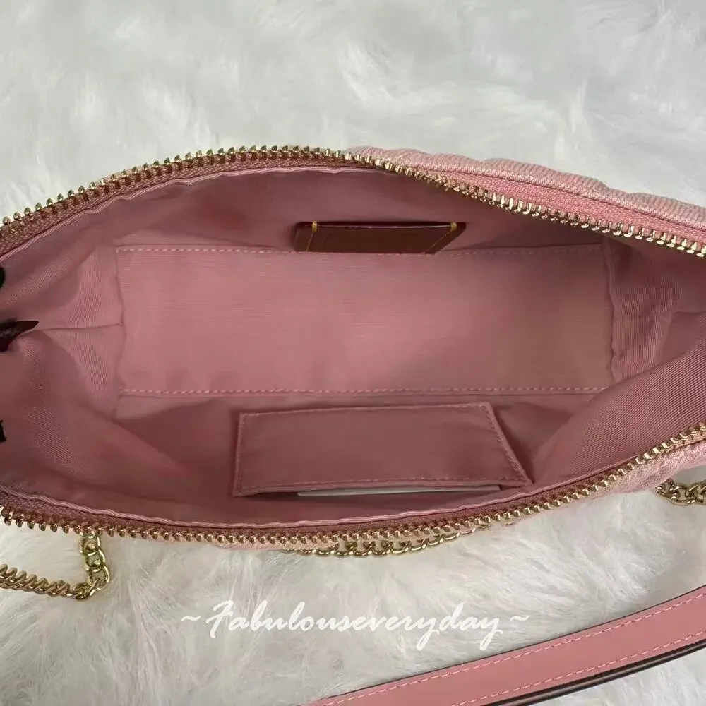 Coach quilted shoulder