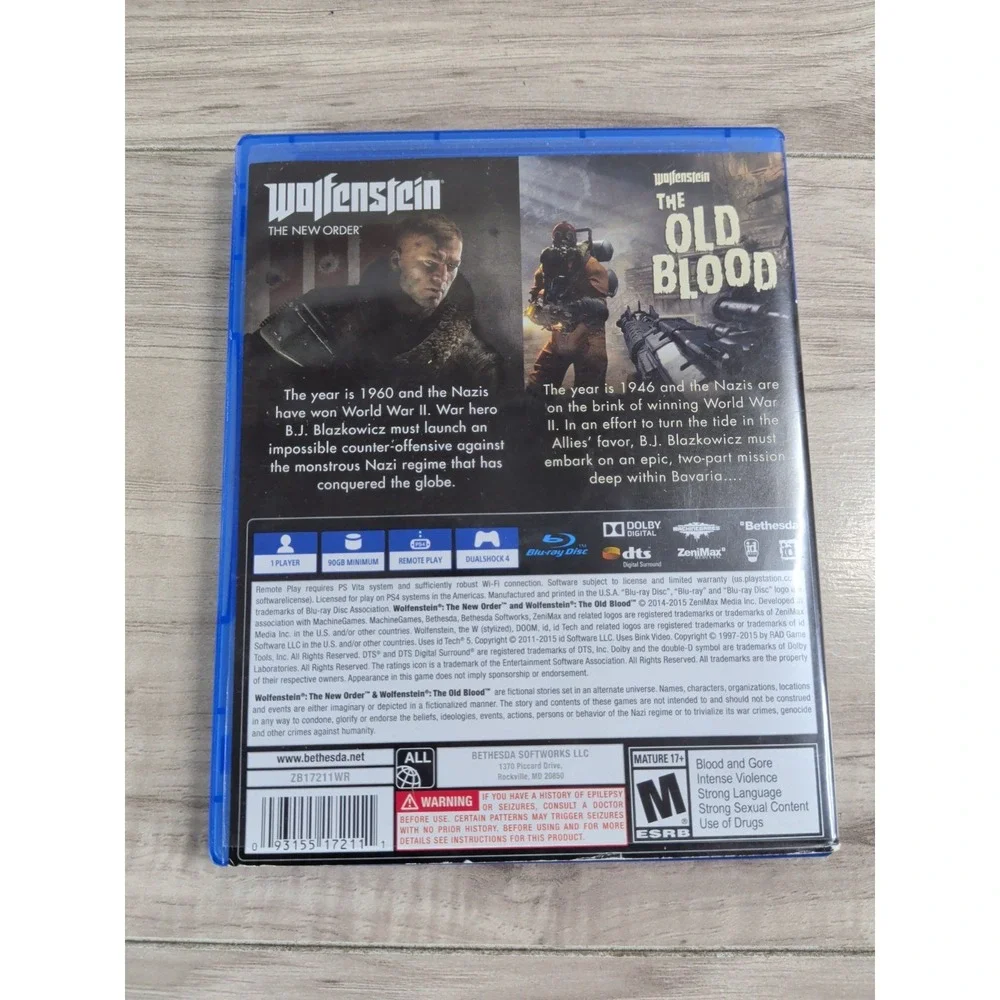 N/A wolfenstein new