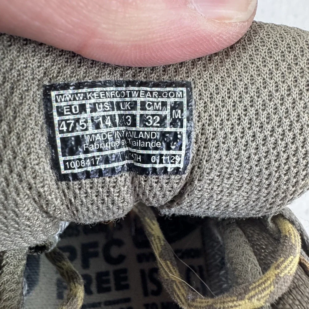 Keen size 14
