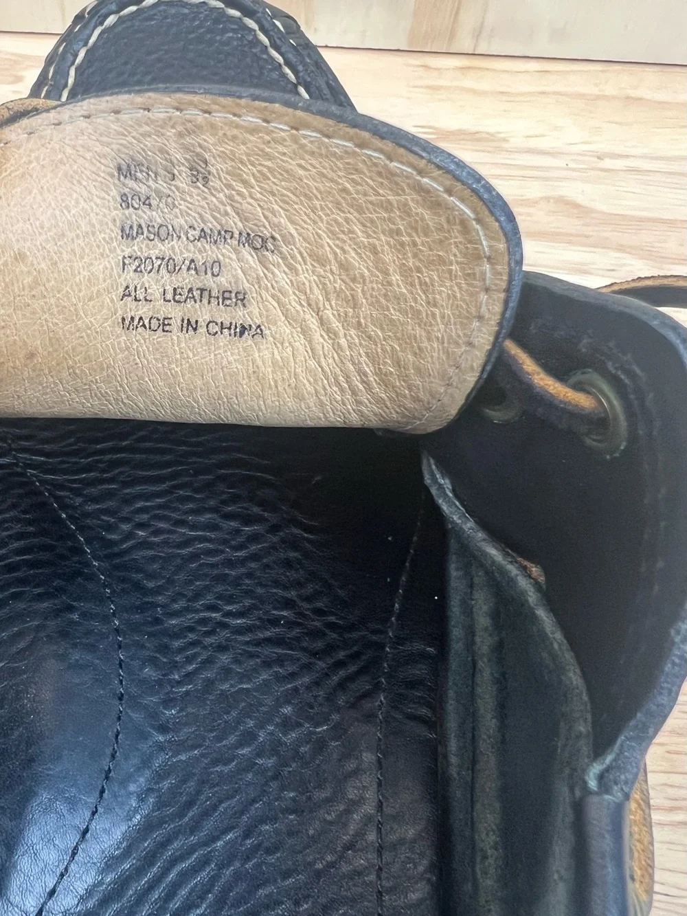 Frye men leather