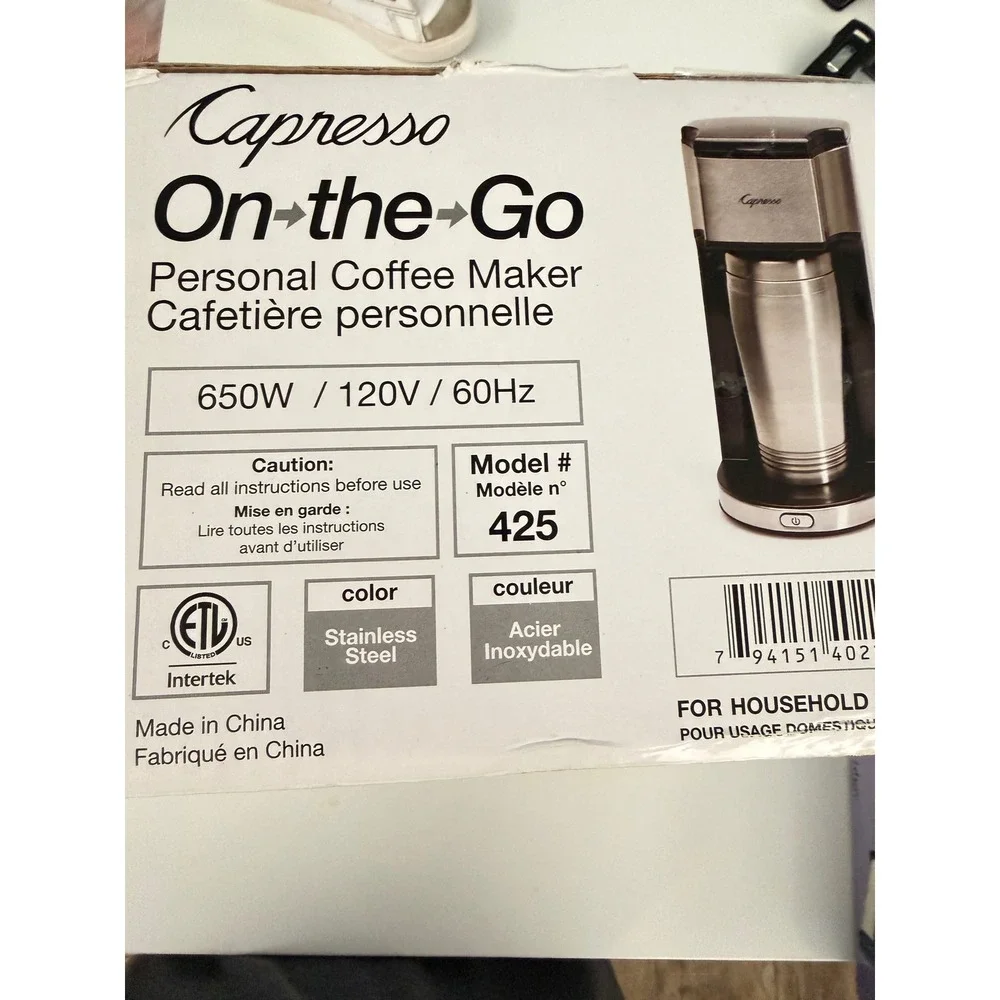 Capresso go personal