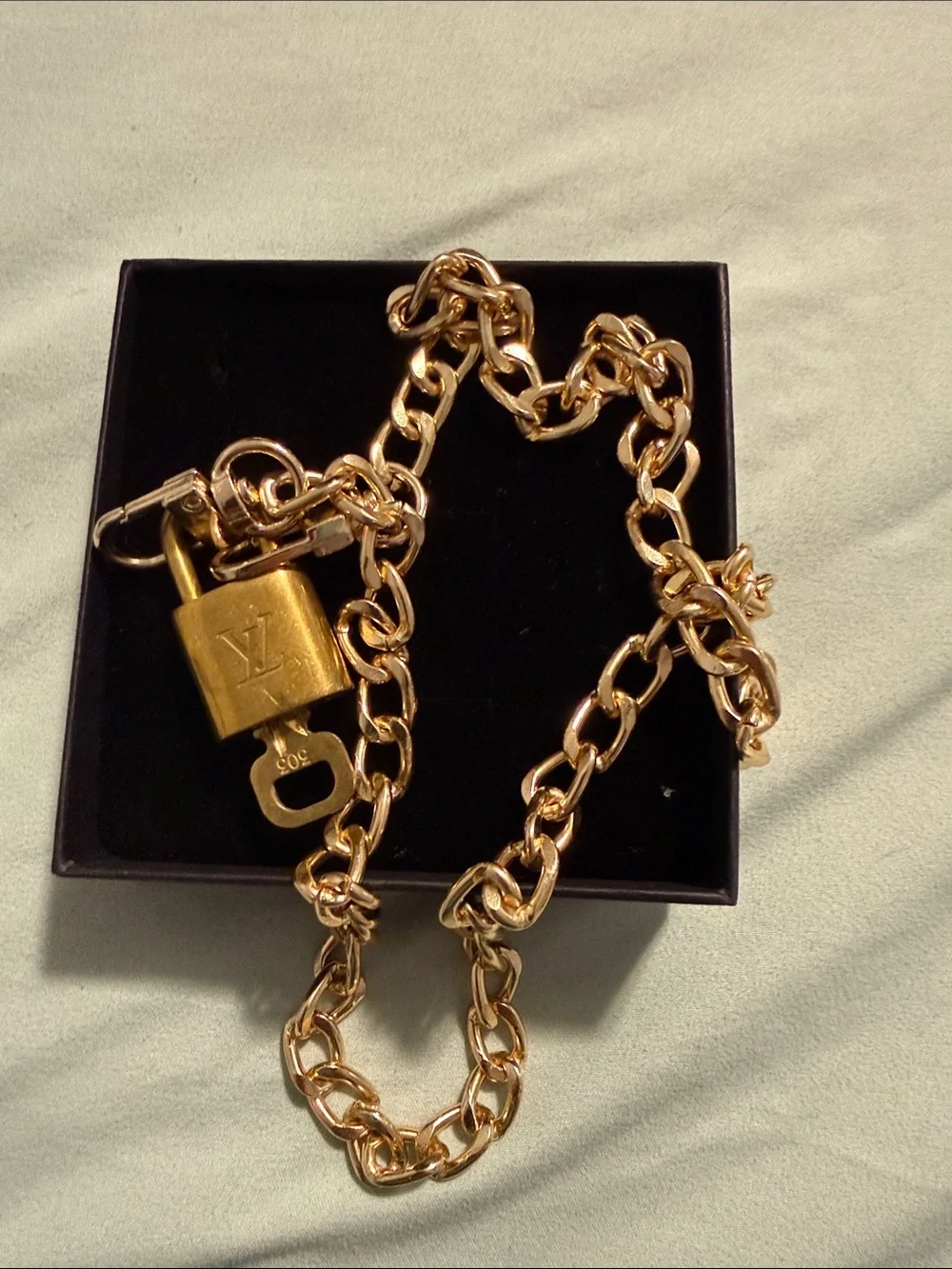 Louis Vuitton designer padlock