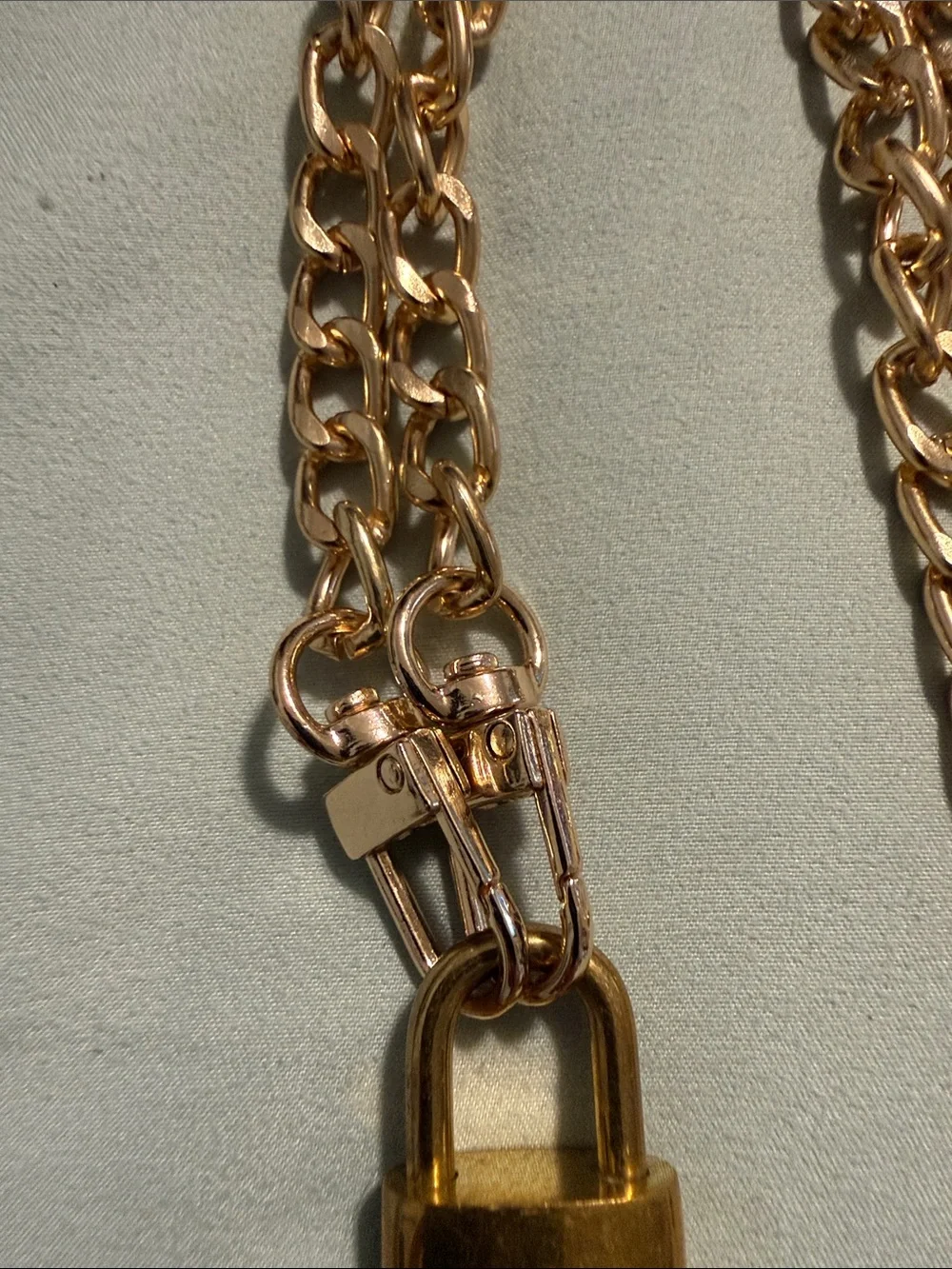Louis Vuitton designer padlock