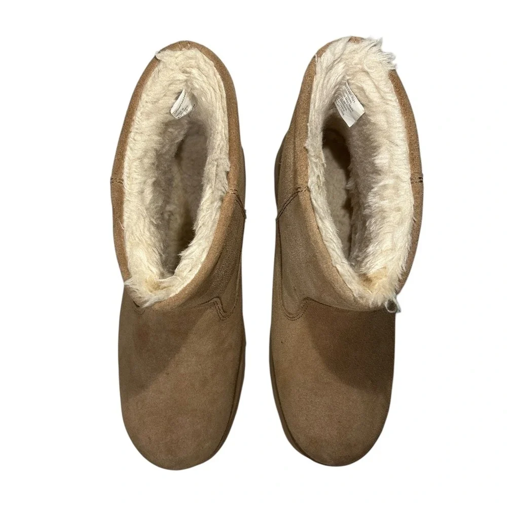 Unbranded platform ankle