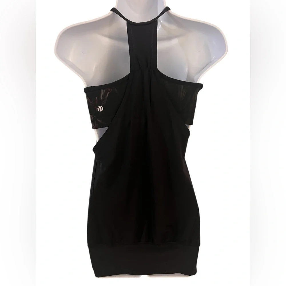 Lululemon Athletica Black Camisole Top Size 6