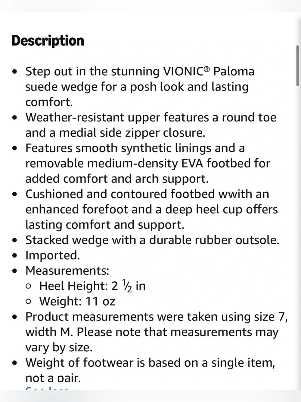 Vionic see last