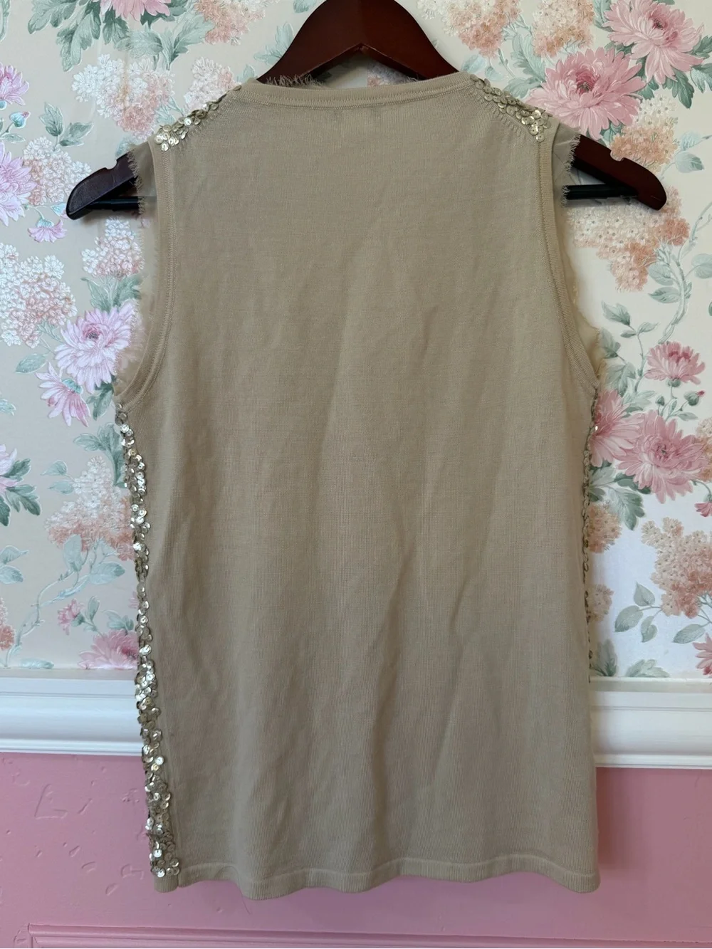 J. Crew Beige Merino Wool Sweater