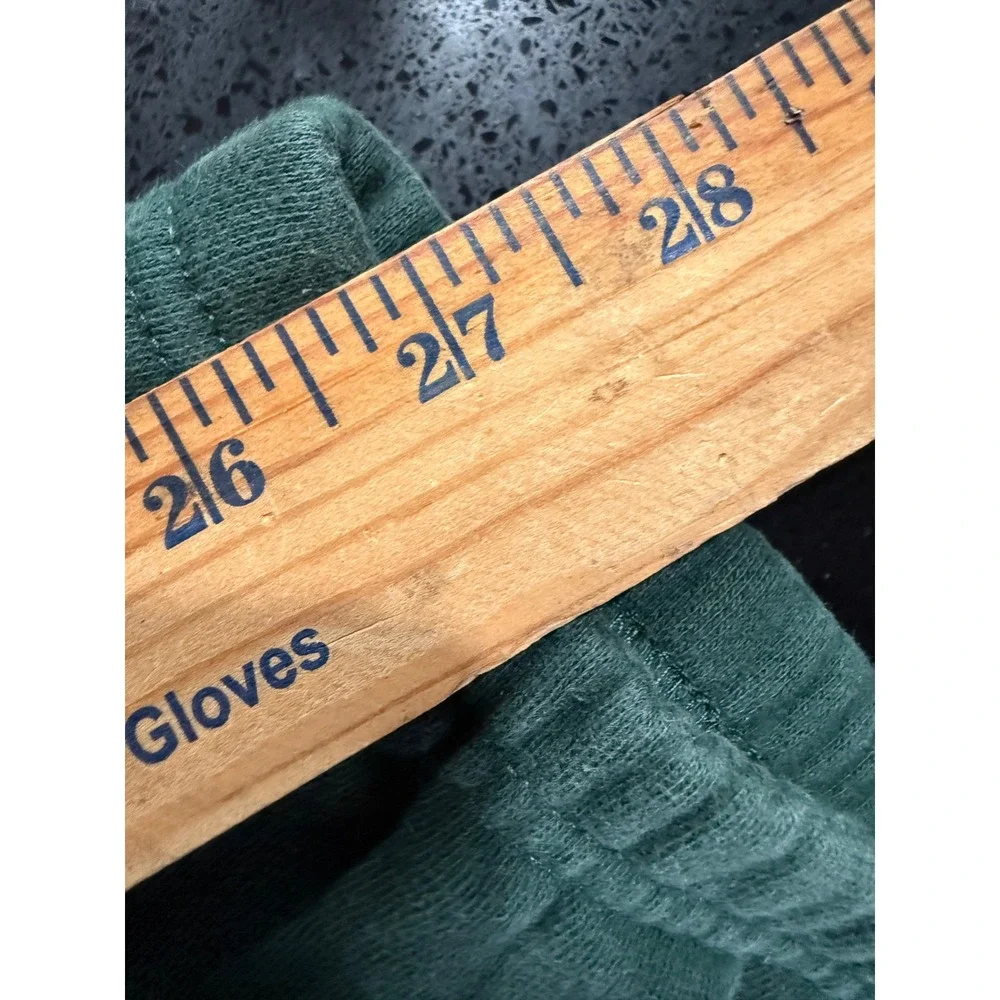 Essentials Fear of God Mens Forest Green Logo Sweatpants Joggers Size M 3553