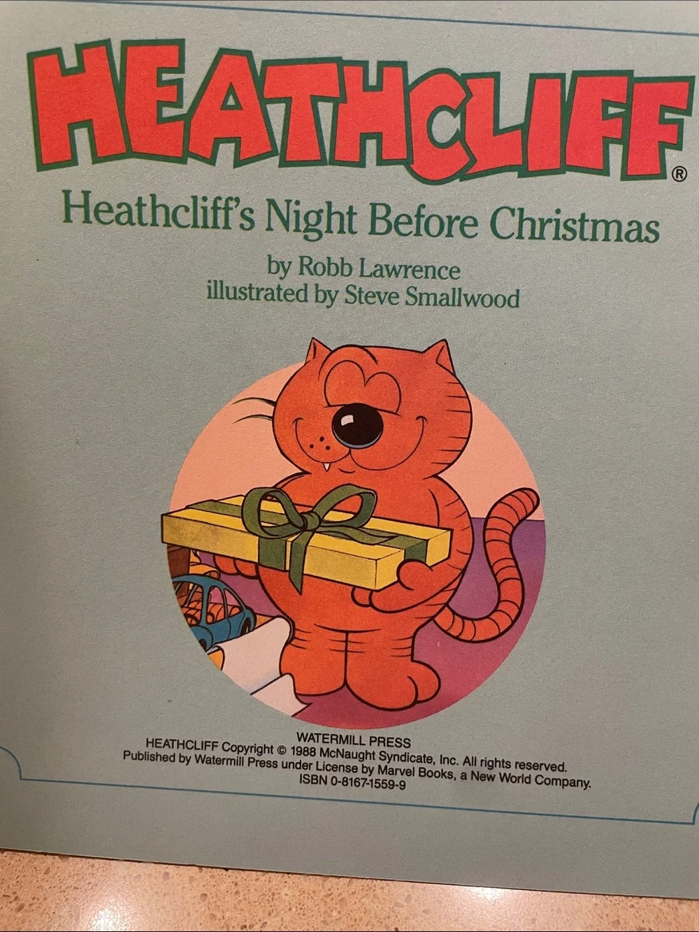 Heathcliff’s Night Before Christmas Book