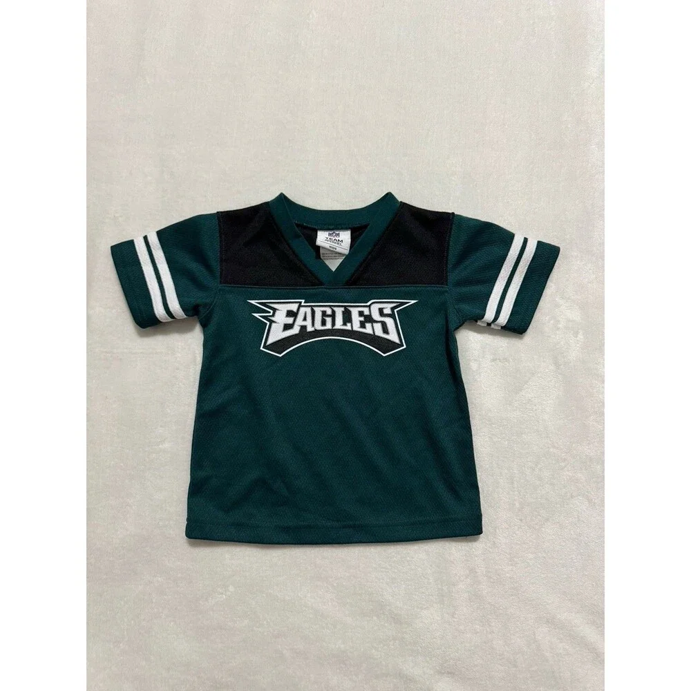 Philadelphia Eagles Toddler Jersey Size 2T NFL Team Apparel Kids Football Shirt