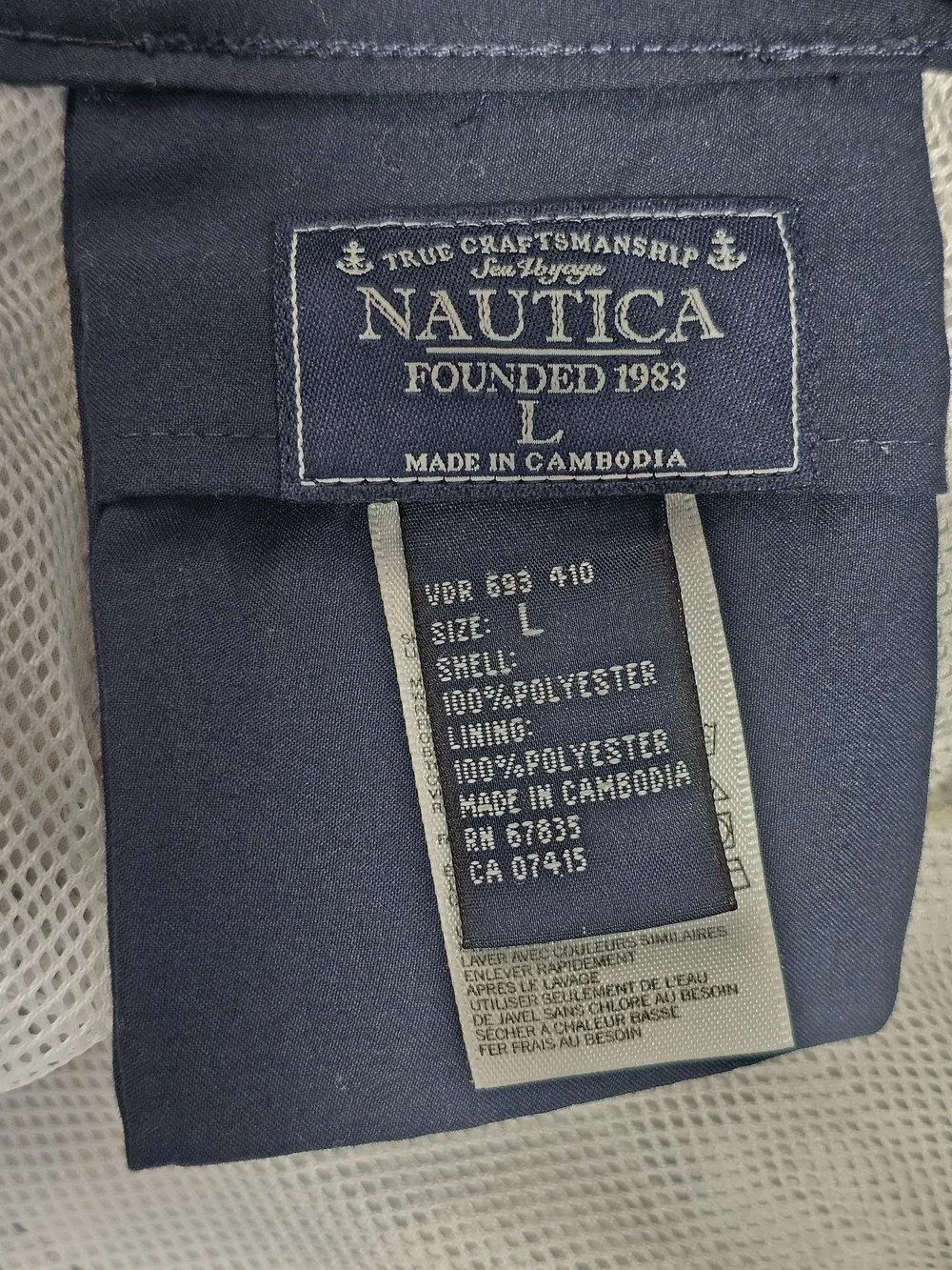 Nautica red swim